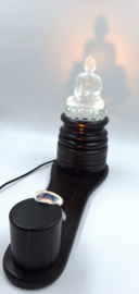 Boeddha incl. houten display 9990/000/002