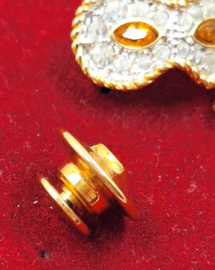 Maskerade speld goud