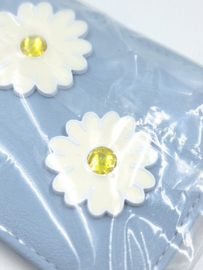 Kaarthouder met bloemen