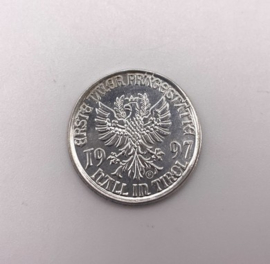 Zilveren SCS munt 1997