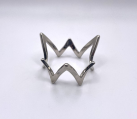 Paperweight standaard groot, zilver