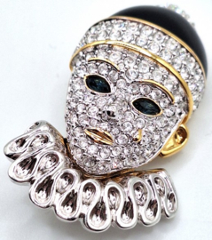 Pierrot broche