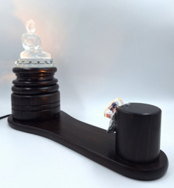 Boeddha incl. houten display 9990/000/002