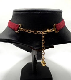 Choker met hart 7852/008/000