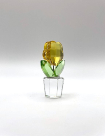 Gele bloem in bloempotje 9460/000/158