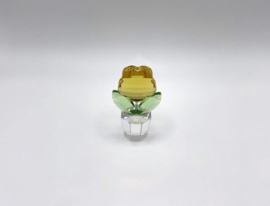 Gele bloem in bloempotje 9460/000/158