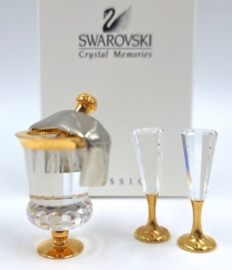 Wijnkoeler met 2 glazen 9460/000/065