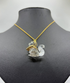 Goud met eekhoorn hanger 9450/000/015