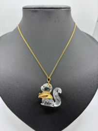 Goud met eekhoorn hanger 9450/000/015