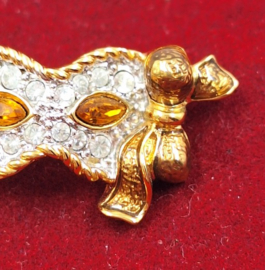 Maskerade speld goud