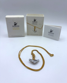 Goud met anker hanger 9450/000/030