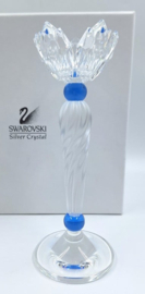 Kandelaar blauwe bloem 7600/146/000