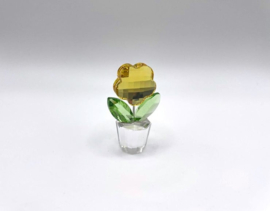 Gele bloem in bloempotje 9460/000/158