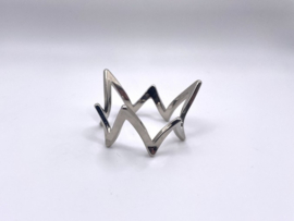 Paperweight standaard groot, zilver