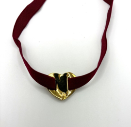 Choker met hart 7852/008/000