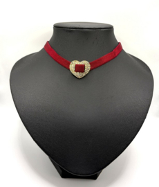 Choker met hart 7852/008/000