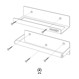 Mezo Sports Hockey Rack | Balhouder + stickhouder