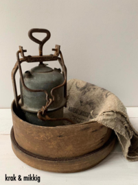 Brocante mijnwerkers carbid lamp