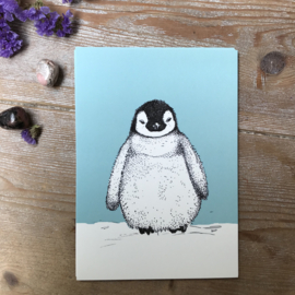 Pinguin Poster A5