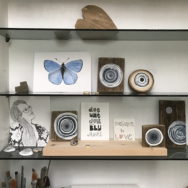 Cirkels in mijn pronkkast