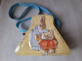 Blikken trommel met draagband