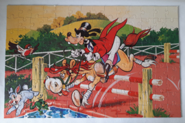 Disney legpuzzel Goofy/Paardrijden (jaren '60/'70)