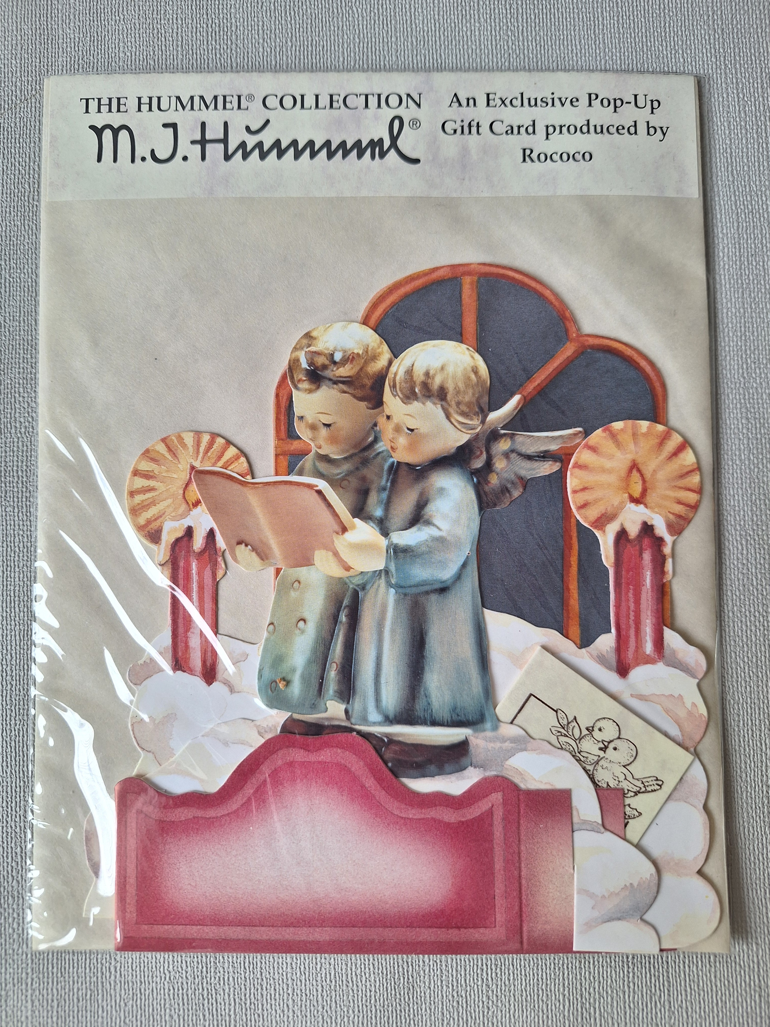 GK - Pop-up kaart - HUM 261 Angel Duet