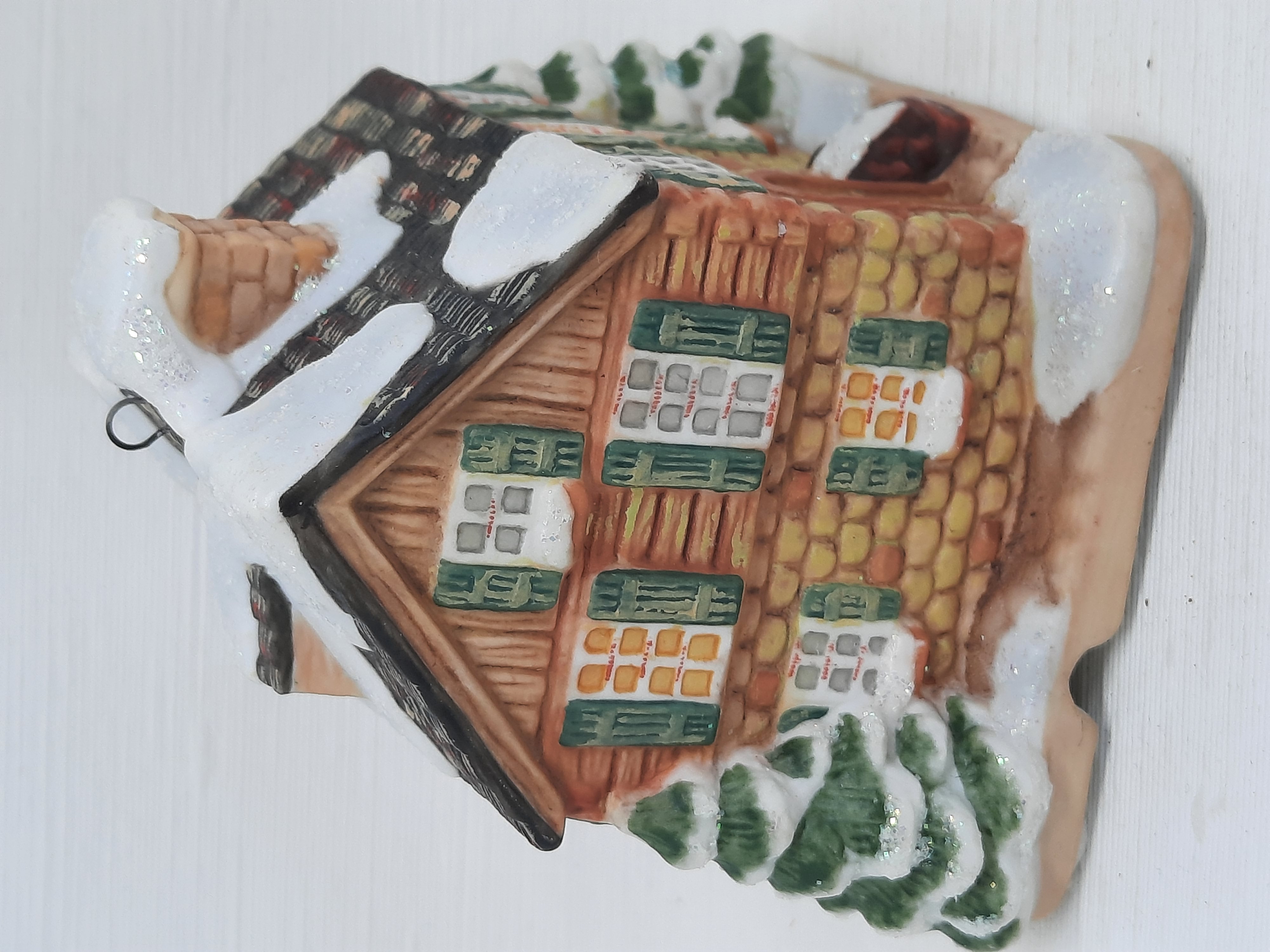 Hummel Kerst ornament Huisje "Company's Coming"