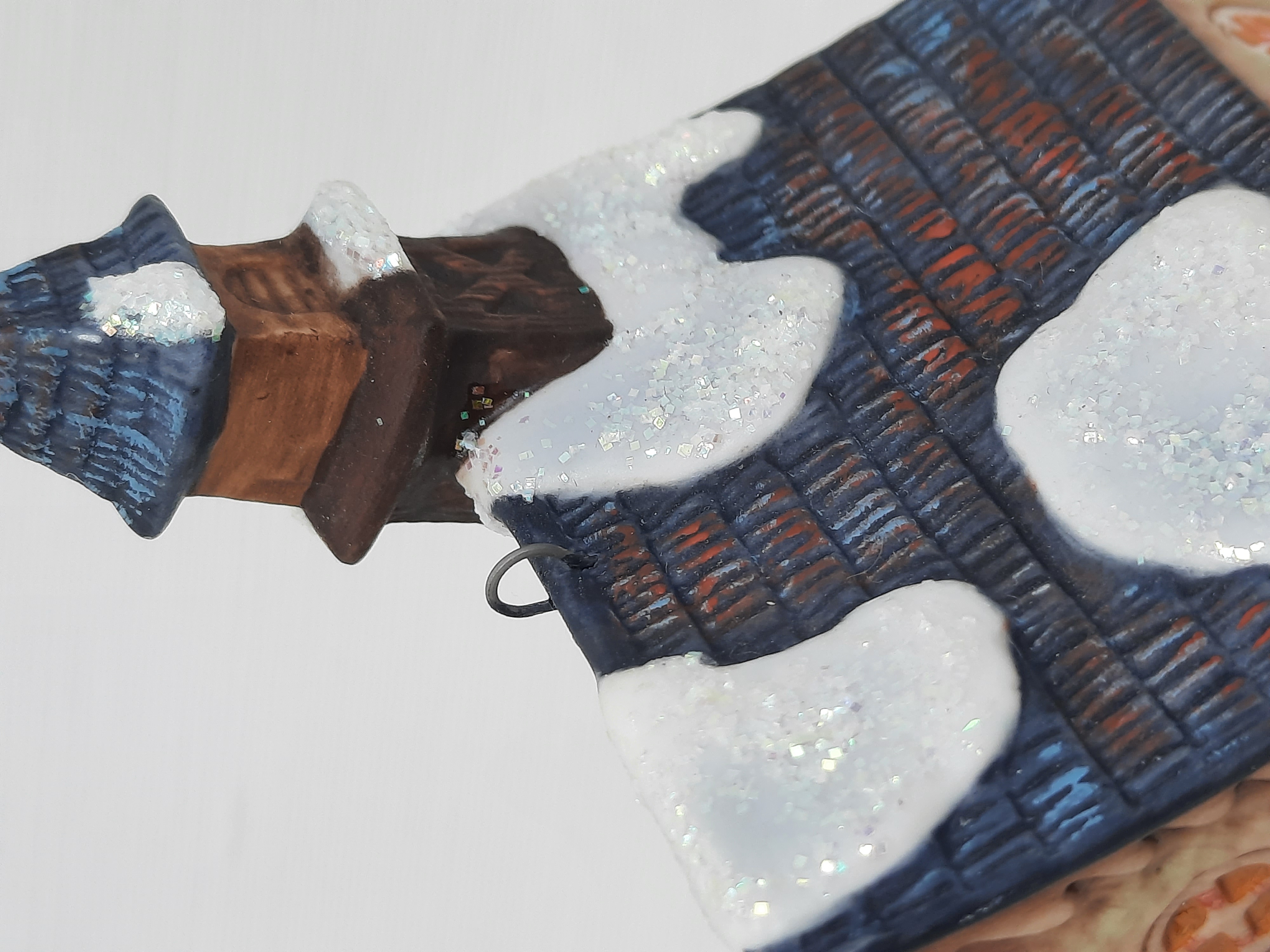 Hummel Kerst ornament Huisje "Candlelight Chruch"
