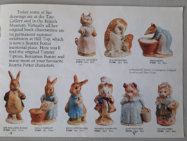 Beswick Beatrix Potter Figures, folder/catalogus