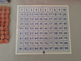 Oud Lotto/Bingo spel