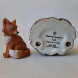 FP - Franklin Porcelain Woodland Surprise  Vos/Fox