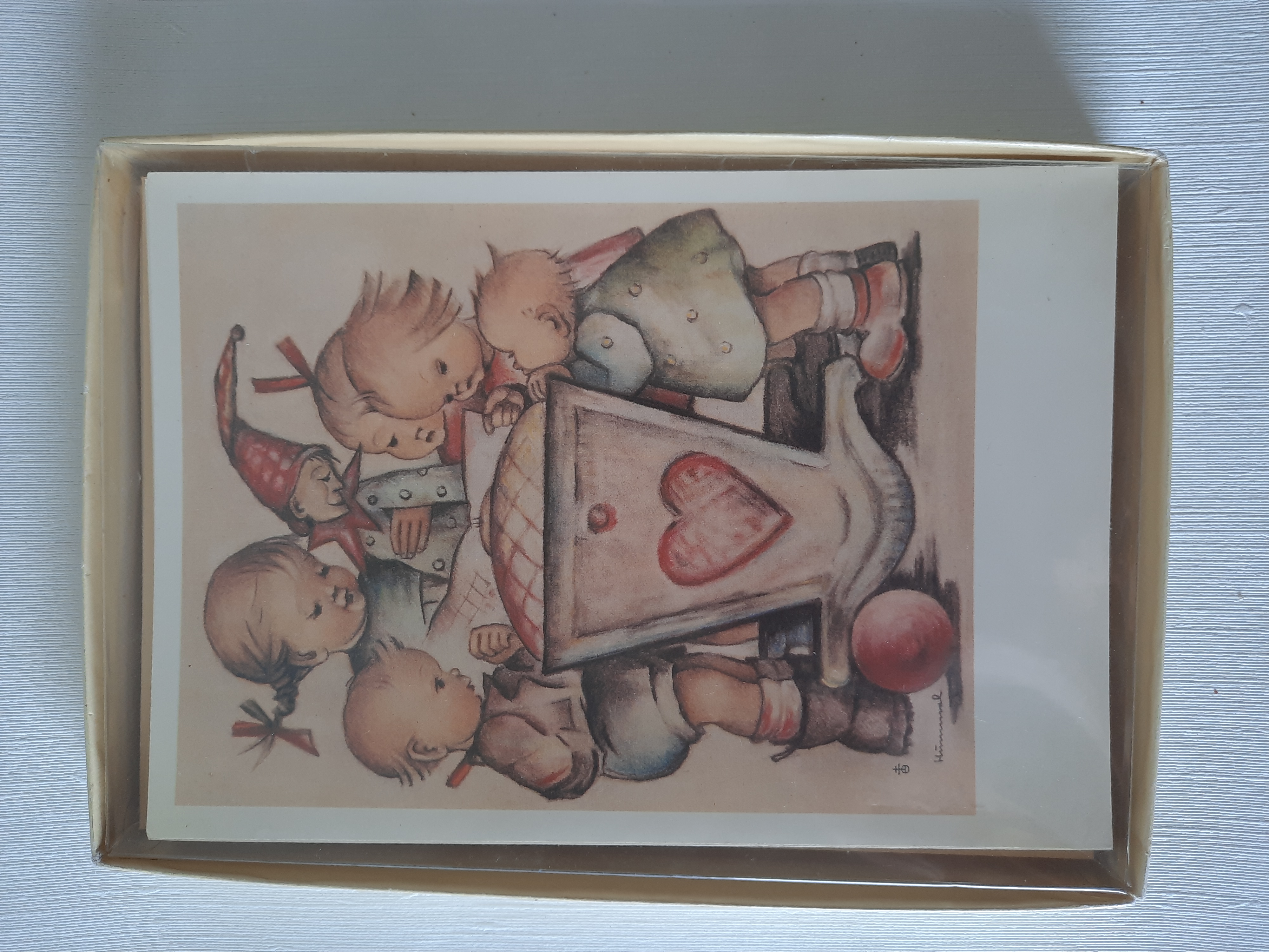 GK - Vintage set van 11 dubbele Hummel kaarten (2)
