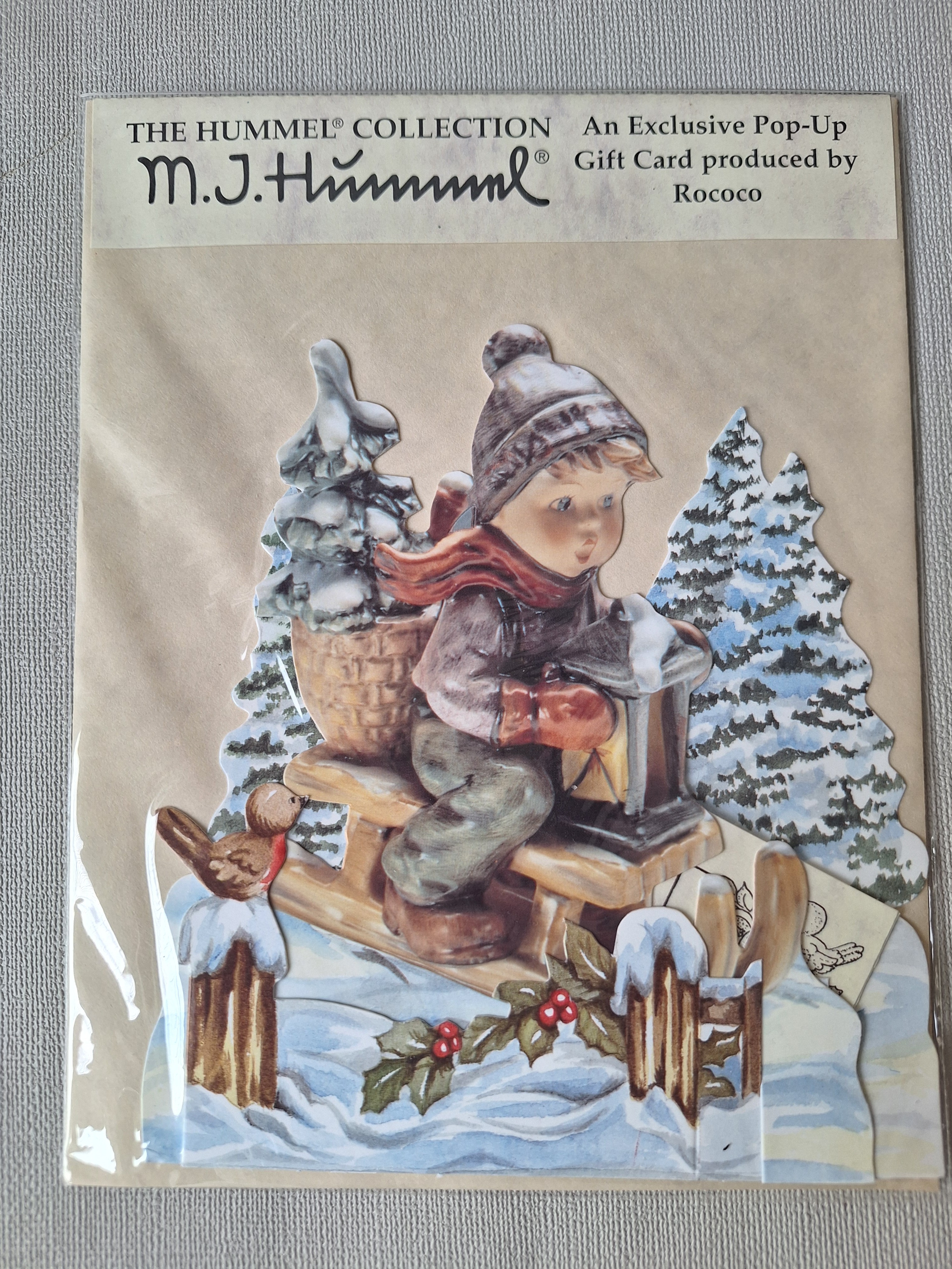 GK - Pop-up kaart - HUM 396 Ride into Christmas