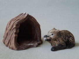 FP - Franklin Porcelain Woodland surprise Bever/Beaver