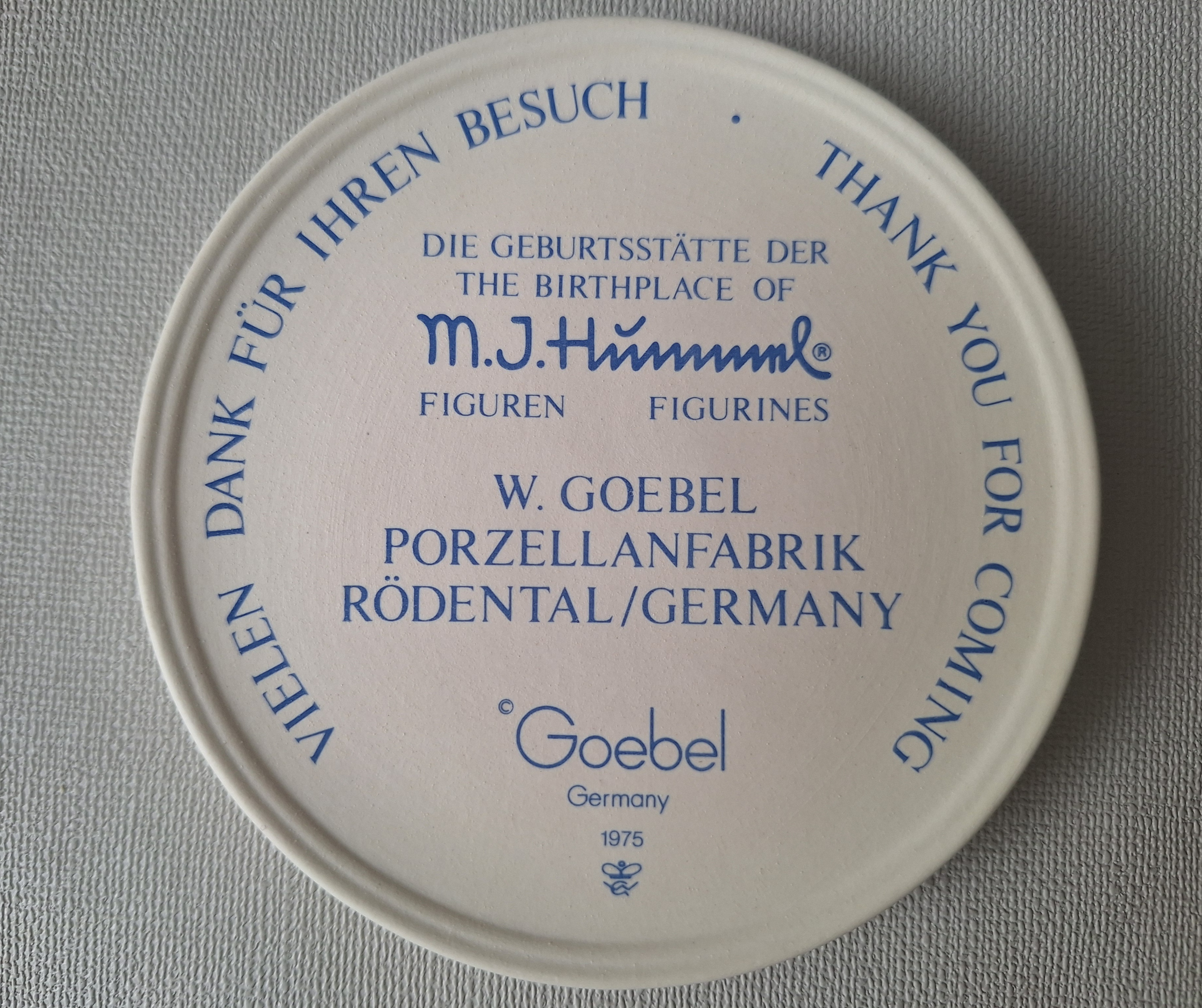 GH - Hummel - Aandenken 1993