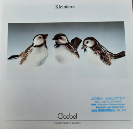 GD - Catalogus Goebel Kleine dieren (1983)