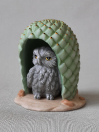 FP - Franklin Porcelain Woodland surprise Uil/Owl