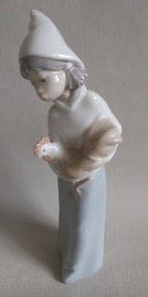 Lladro - Girl with Rooster (Nativity)