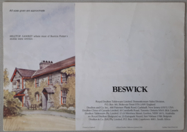 Beswick Beatrix Potter Figures, folder/catalogus