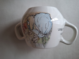 BP - WW - Peter Rabbit - Flopsy, Mopsy & Cottontail mok met 2 oren