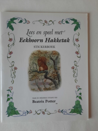 Beatrix Potter stickerboek : Eekhoorn Hakketak
