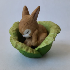 FP - Franklin Porcelain Woodland Surprise  Konijn/Rabbit