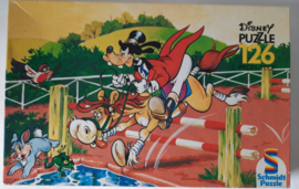 Disney legpuzzel Goofy/Paardrijden (jaren '60/'70)