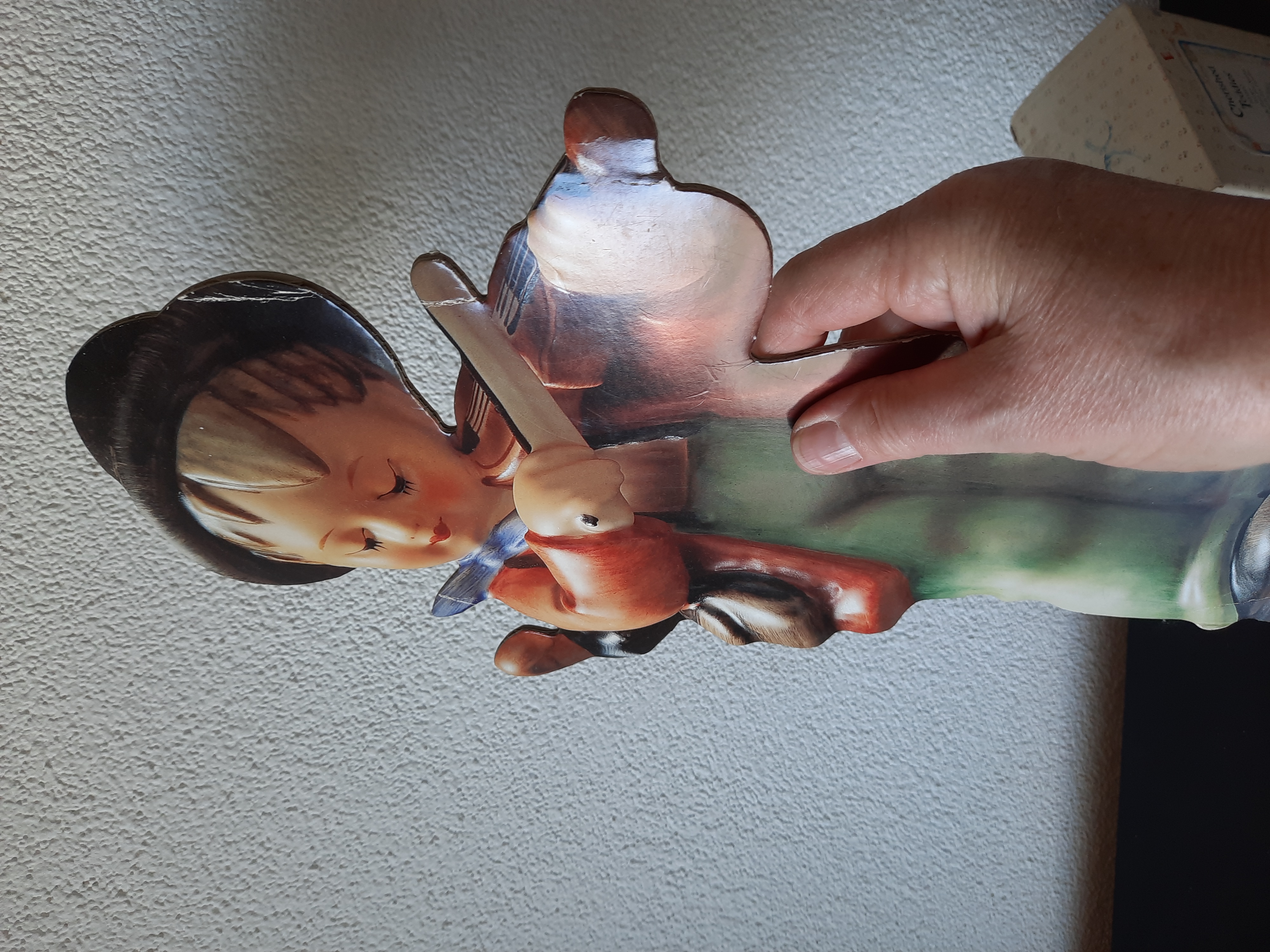 Groot Kartonnen reclamebord Hummel Little Fidler