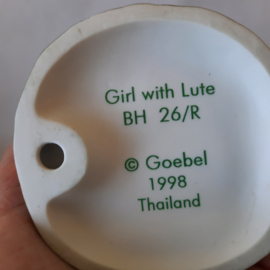 GN - BH26/R - Girl with Lute / Meisje met luit