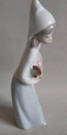 Lladro - Girl with Rooster (Nativity)