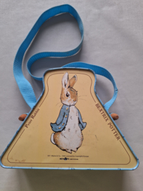 Blikken trommel met draagband