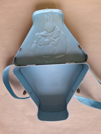 Blikken trommel met draagband