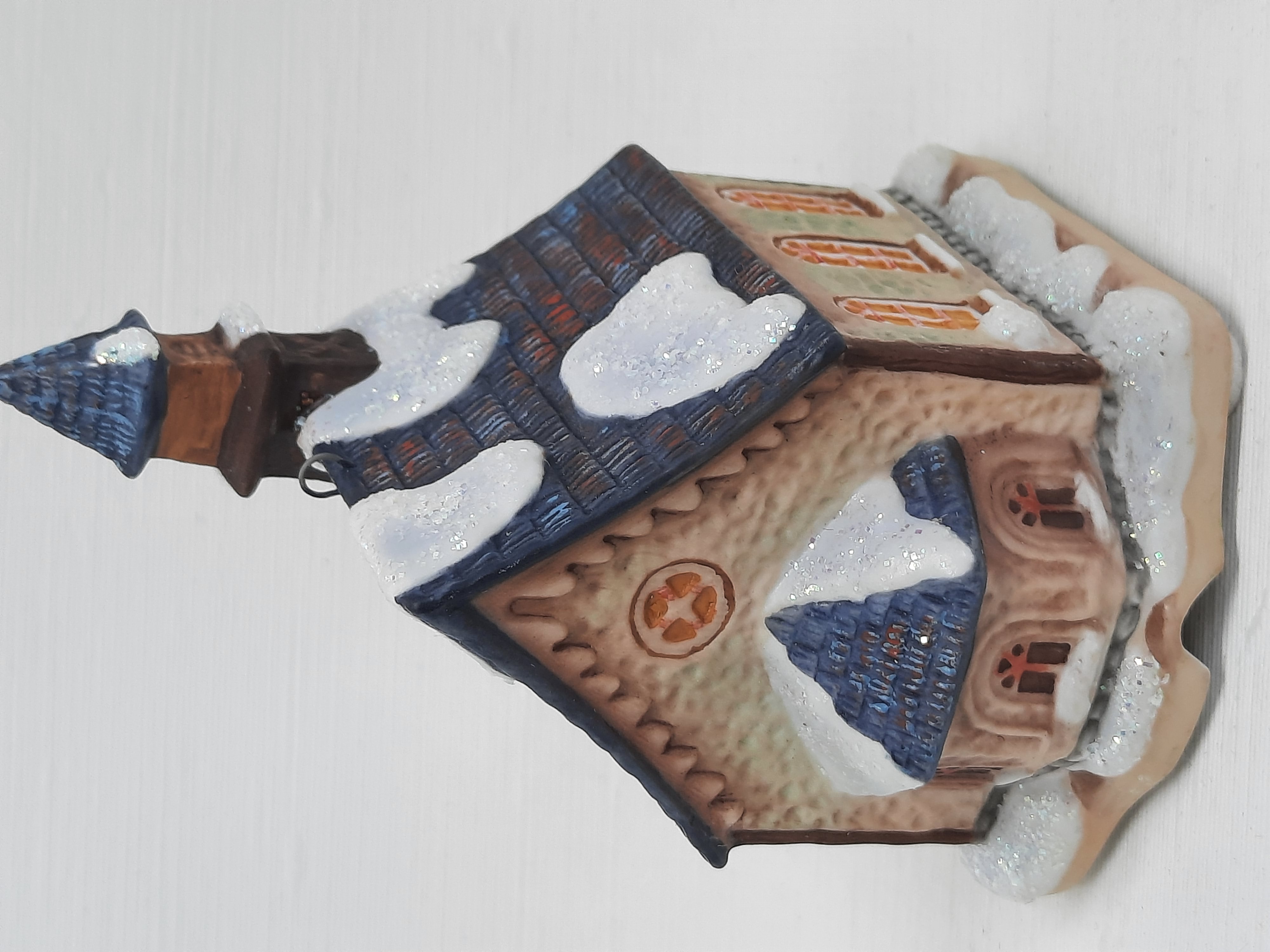Hummel Kerst ornament Huisje "Candlelight Chruch"